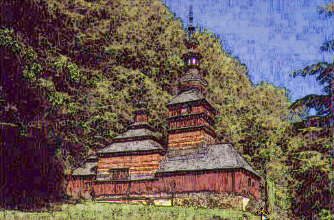 wooden church
